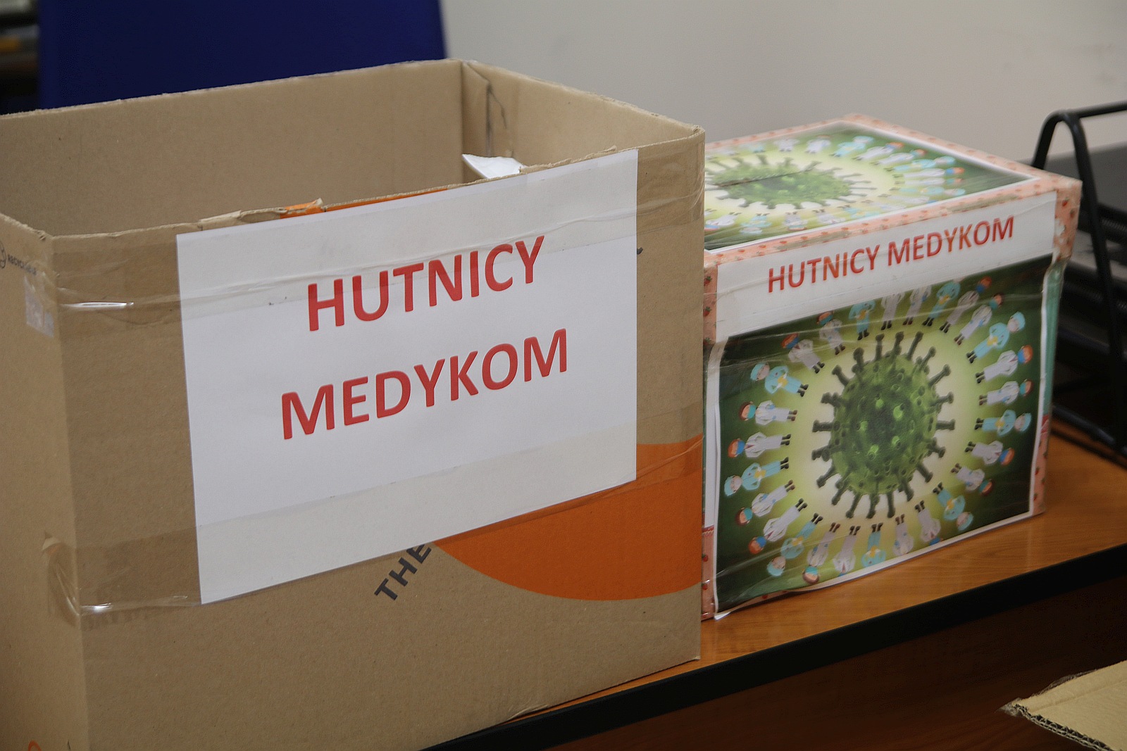 Hutnicza Solidarność zakupiła maseczki dla związkowców
