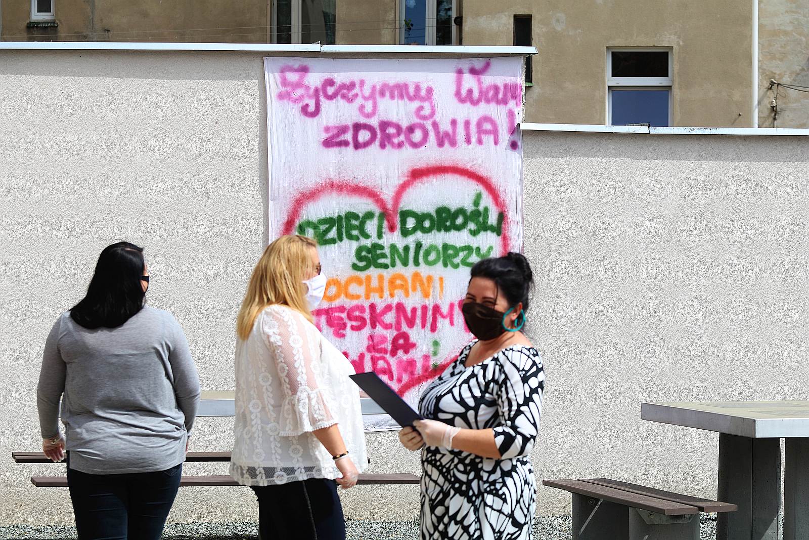 Wiosenny Koncert Podwórkowy ze Świetlicy Terapeutycznej