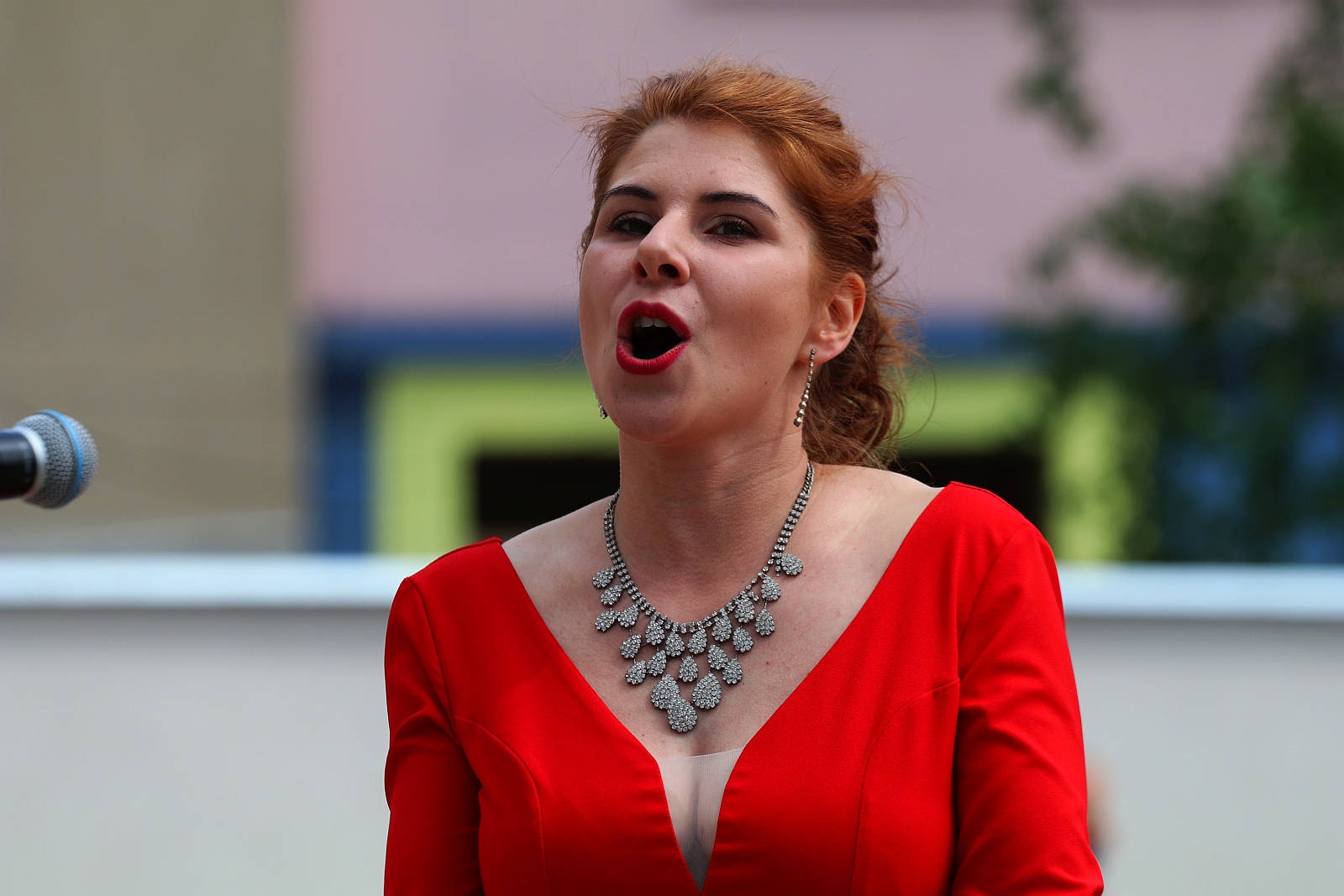 Wiosenny Koncert Podwórkowy ze Świetlicy Terapeutycznej