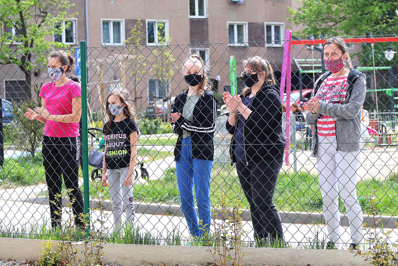 Wiosenny Koncert Podwórkowy ze Świetlicy Terapeutycznej