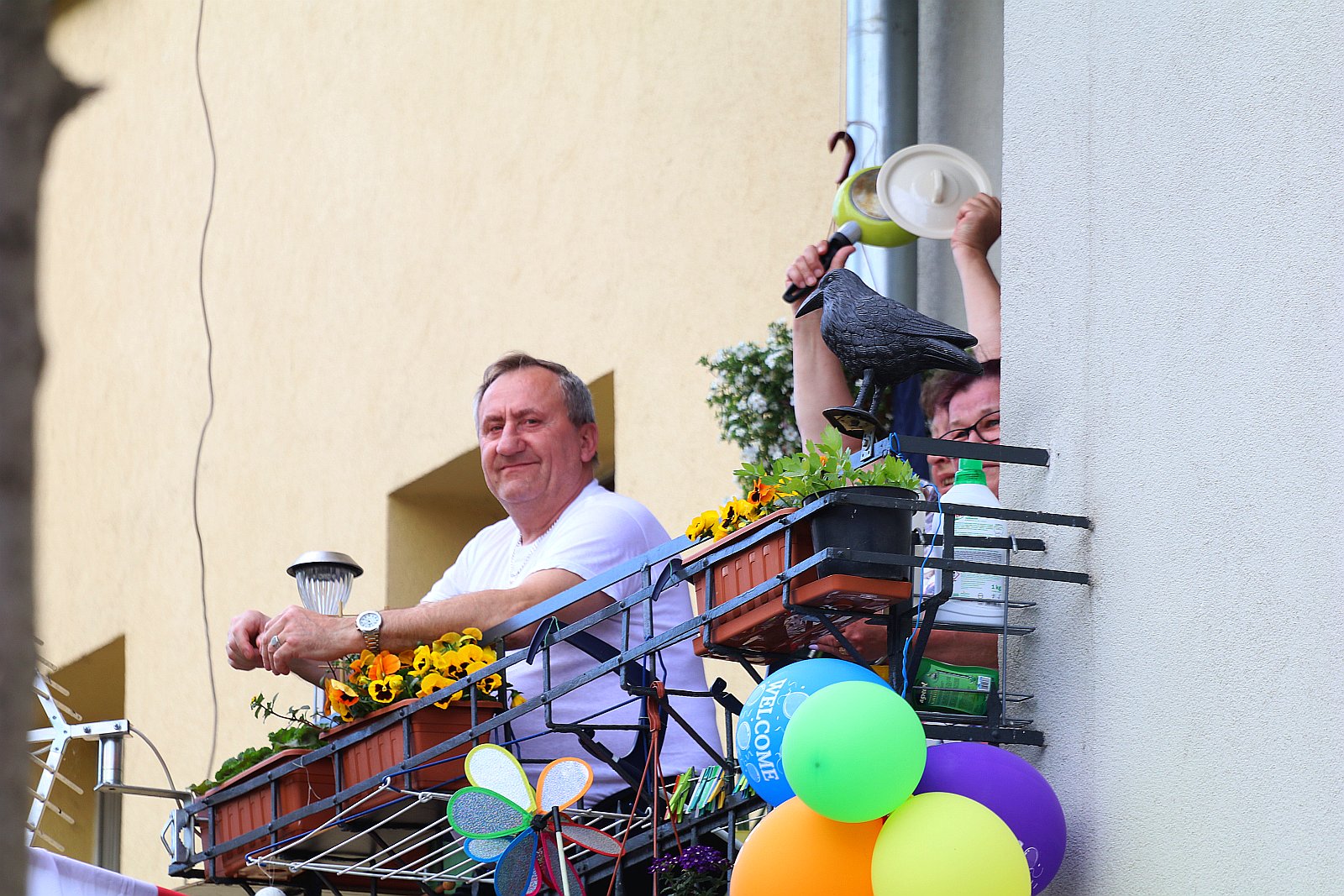 Wiosenny Koncert Podwórkowy ze Świetlicy Terapeutycznej