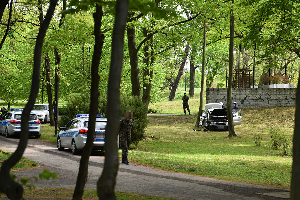 Policja ścigała Daewoo Lanosa ulicami miasta
