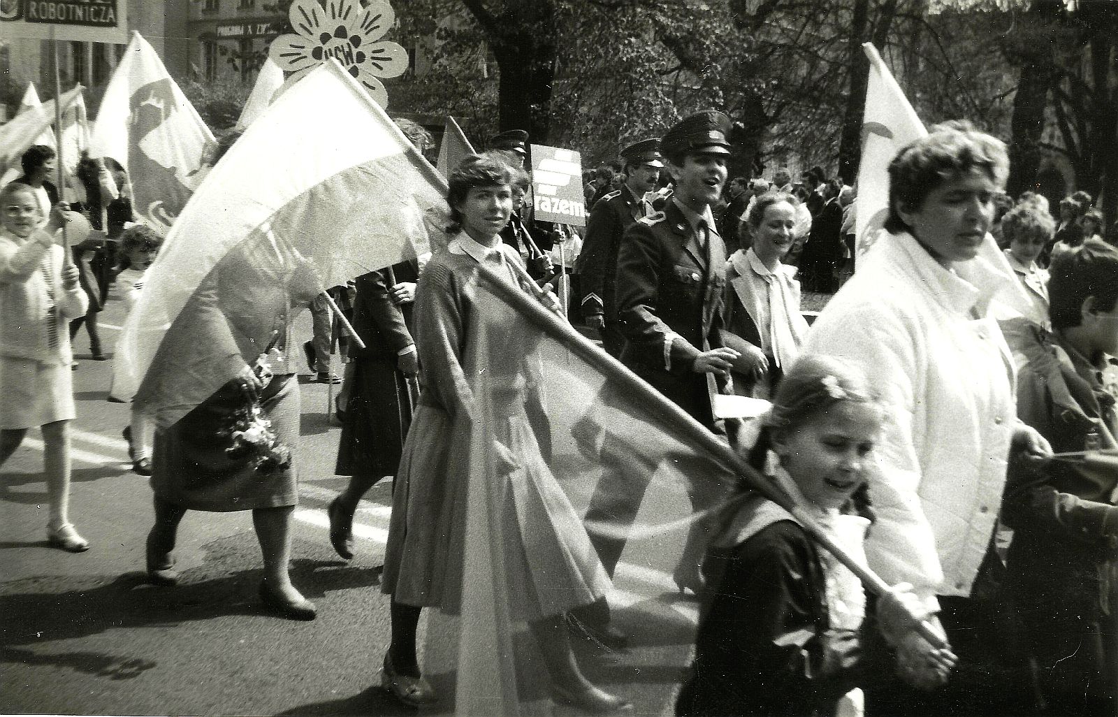 Pierwszy maja w Legnicy - archiwalne zdjęcia czytelników