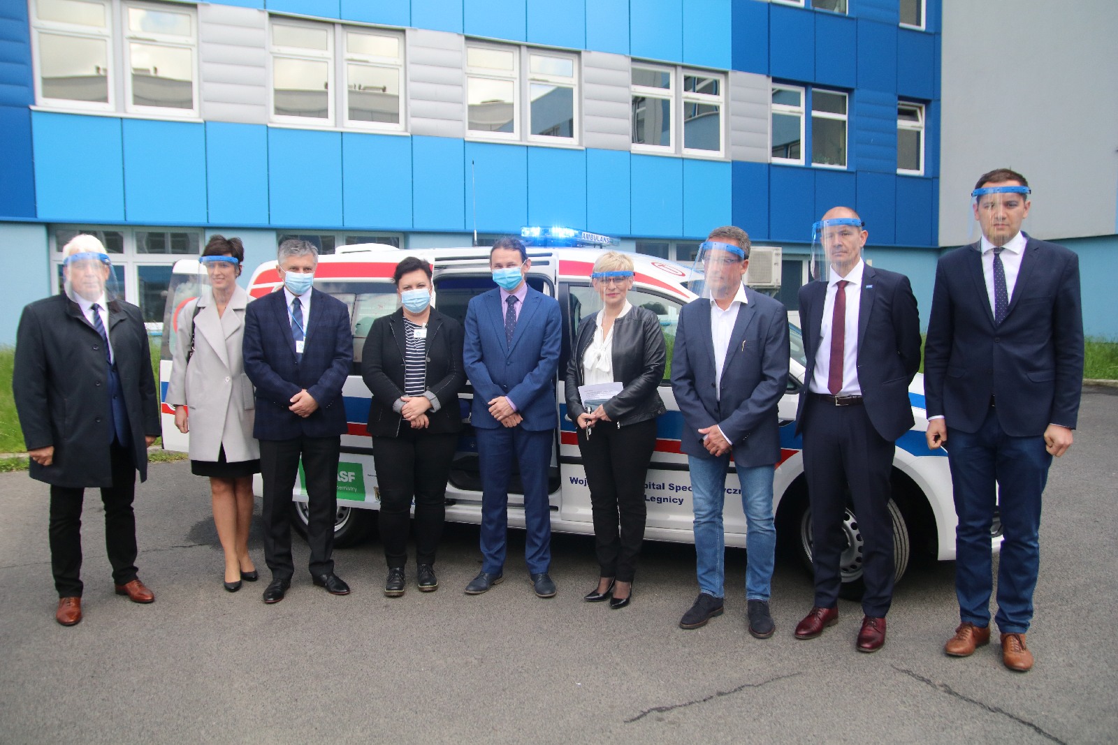 Szpital ma nową karetkę dzięki wsparciu darczyńców