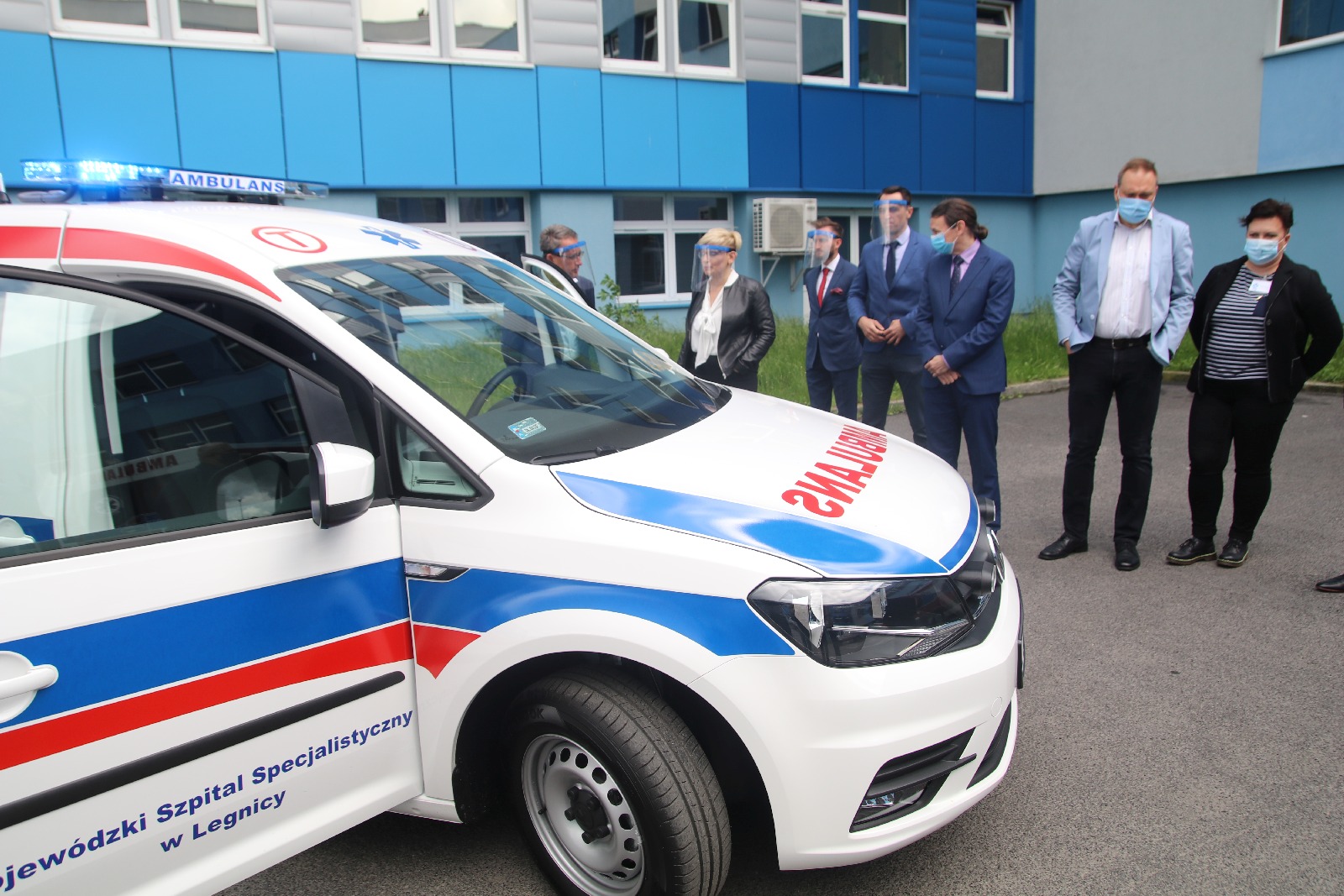 Szpital ma nową karetkę dzięki wsparciu darczyńców