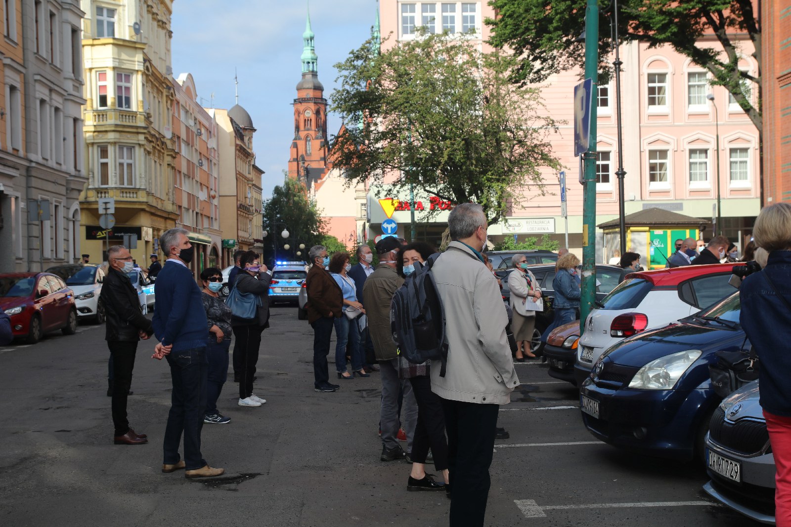 Przed Sądem Okręgowym manifestowali w obronie sędziego