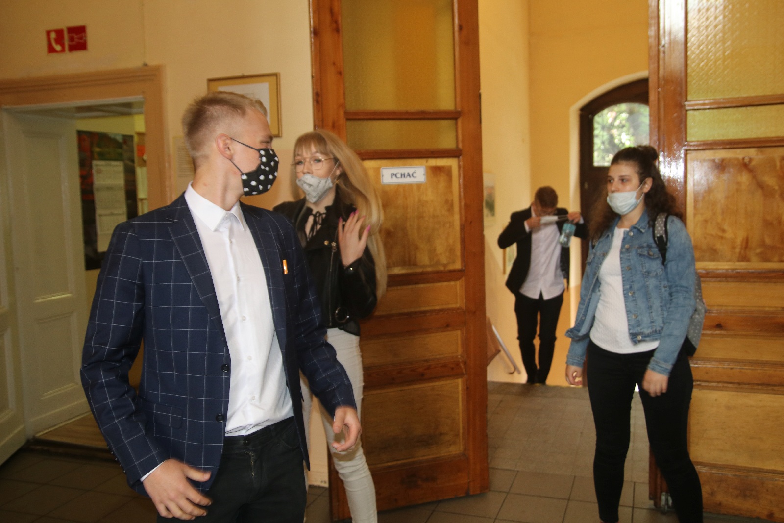 Maturzyści z I i V LO przystępili do ważnego egzaminu