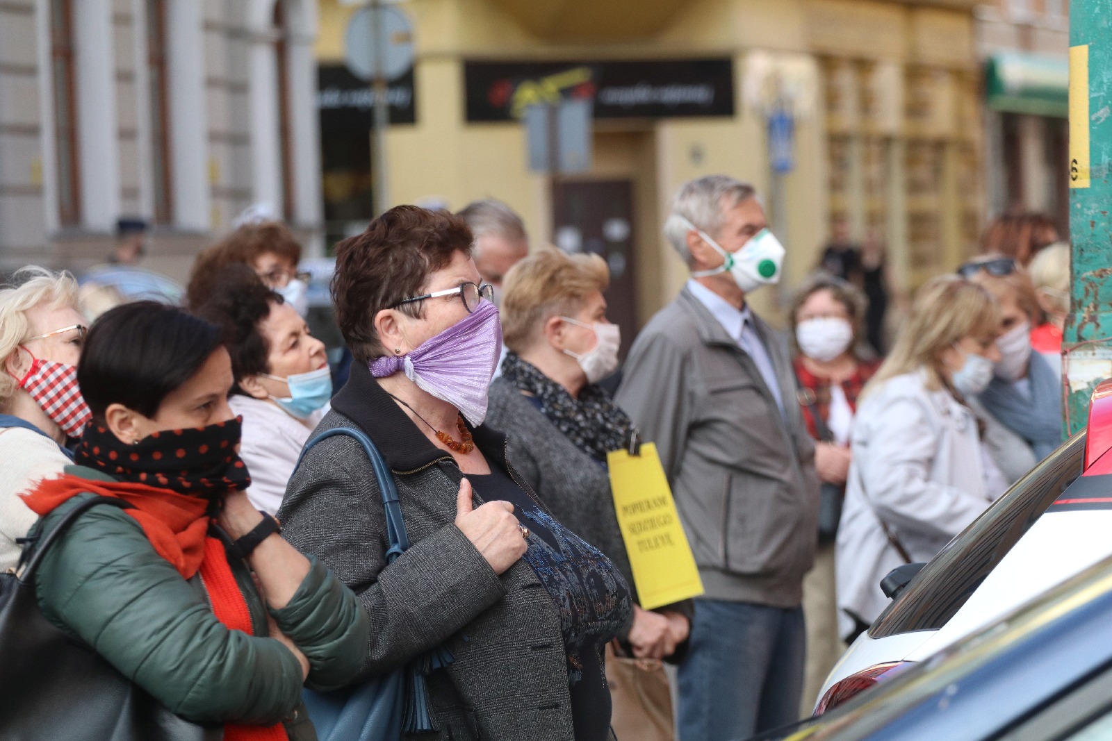 Przed Sądem Okręgowym manifestowali w obronie sędziego