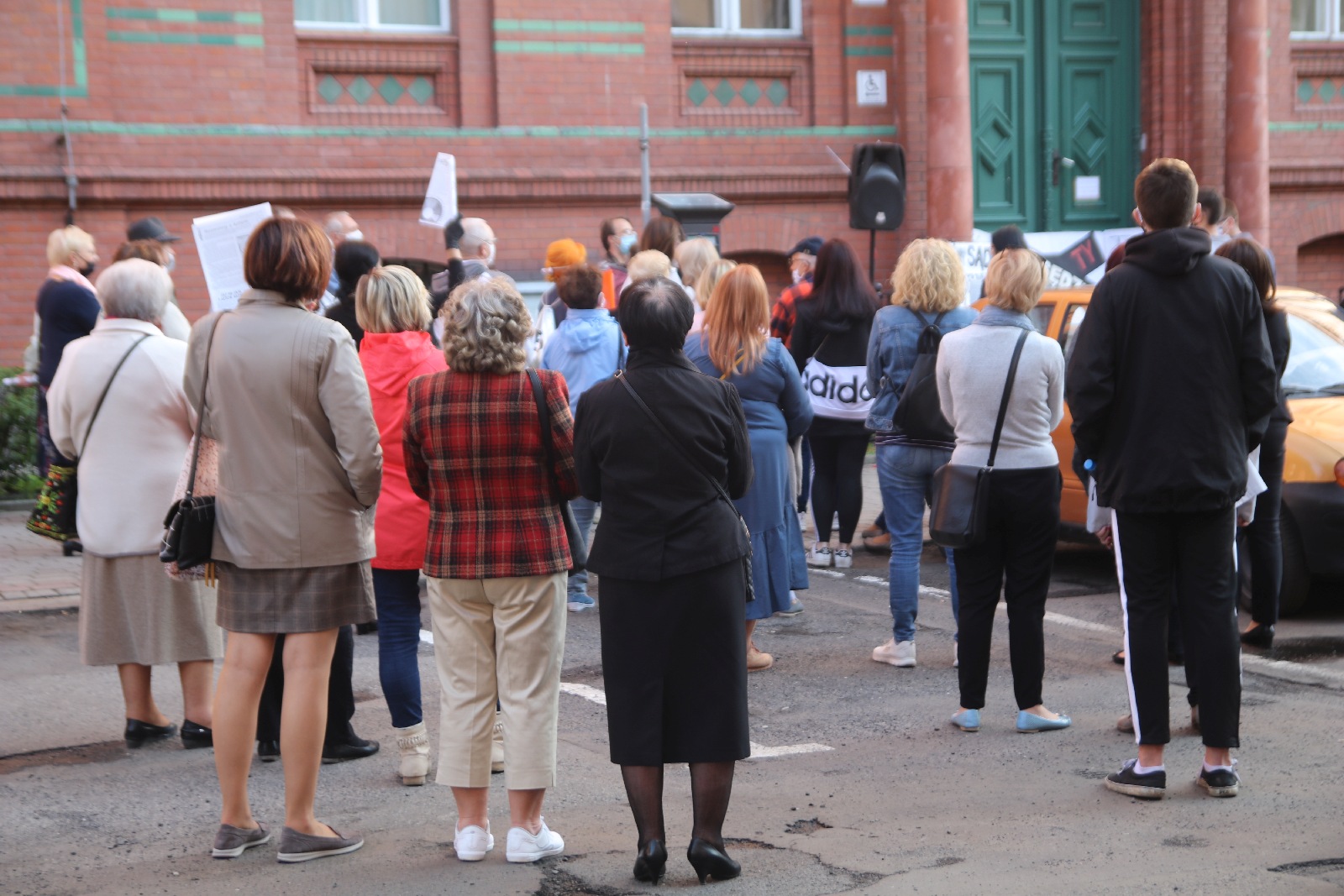 Przed Sądem Okręgowym manifestowali w obronie sędziego