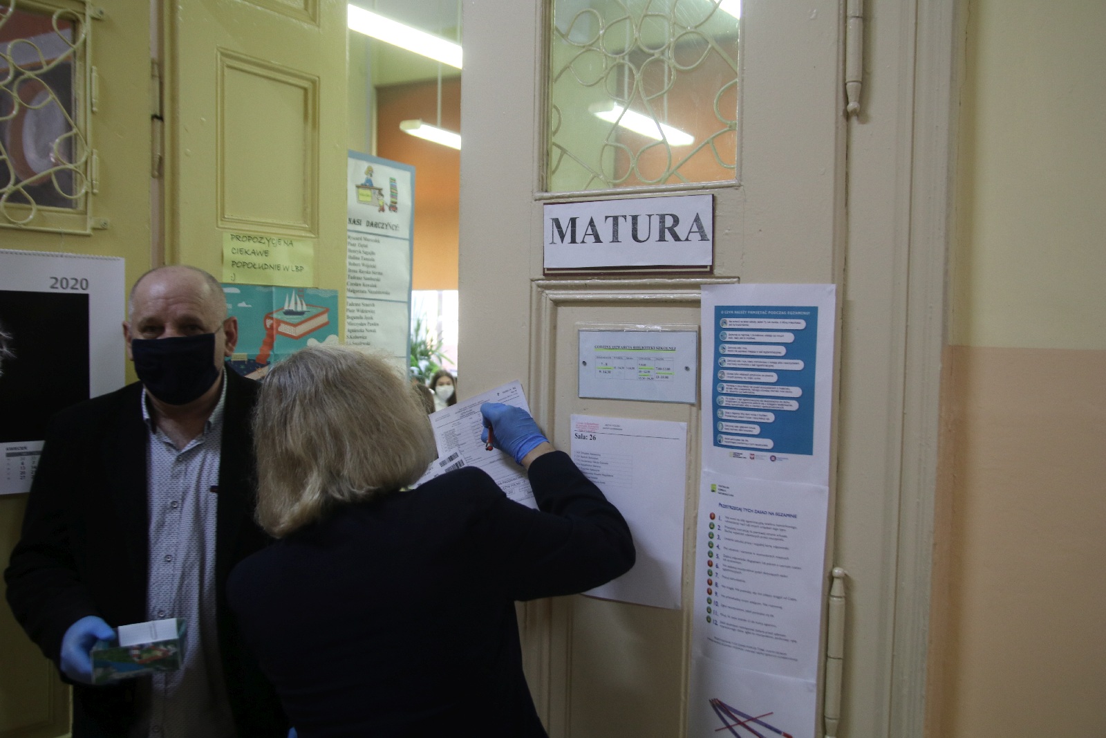 Maturzyści z I i V LO przystępili do ważnego egzaminu