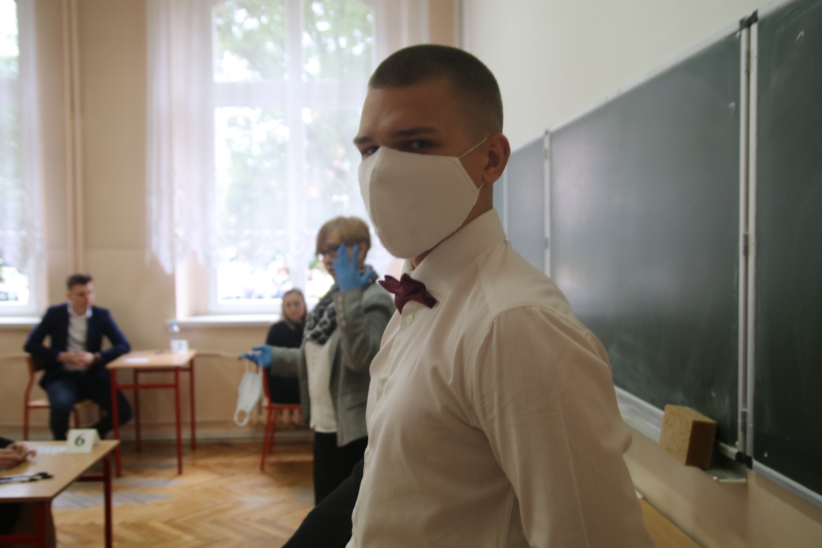 Maturzyści z I i V LO przystępili do ważnego egzaminu