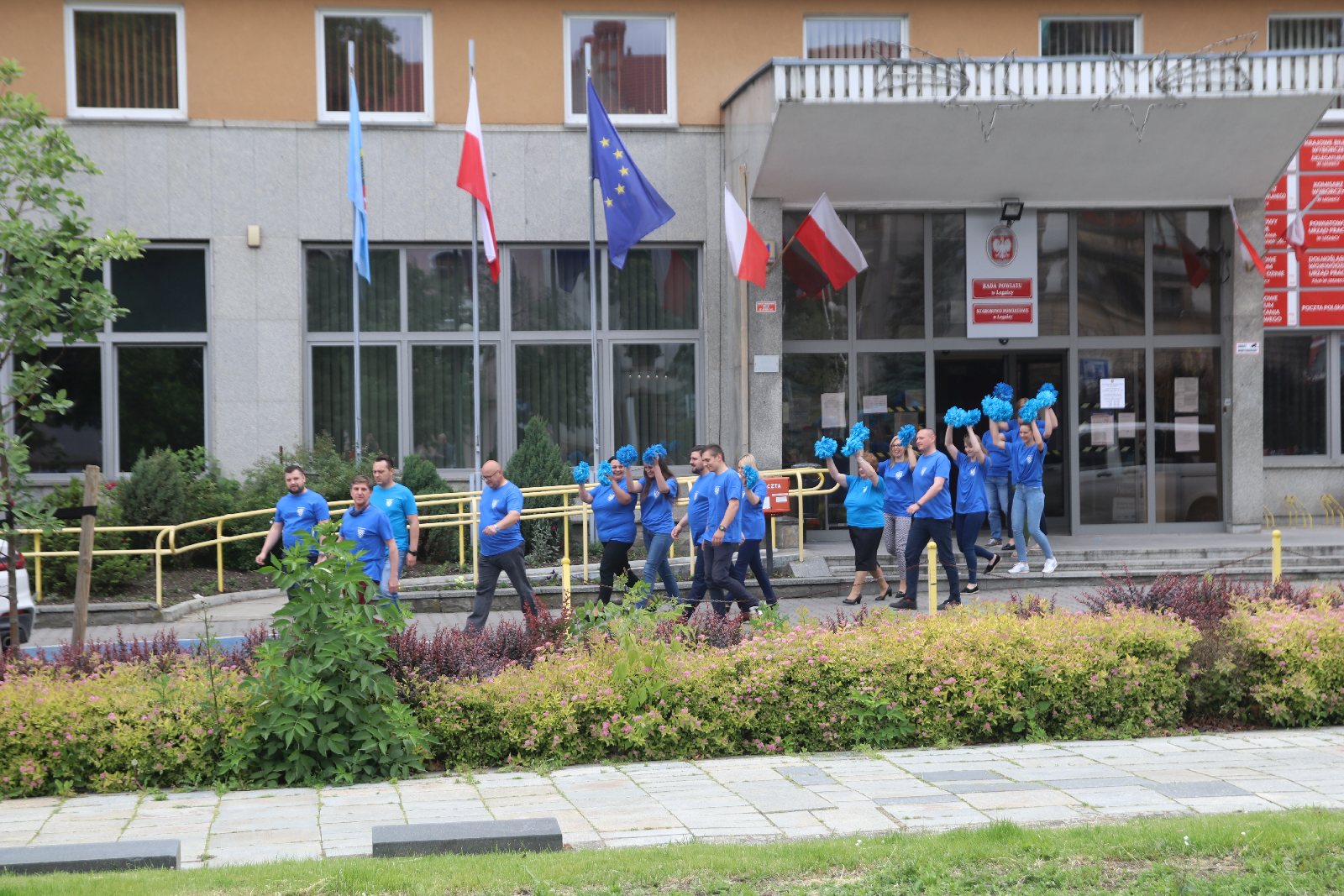 Starostwo Powiatowe przyjęło wyzwanie i pompowało dla Wojtusia