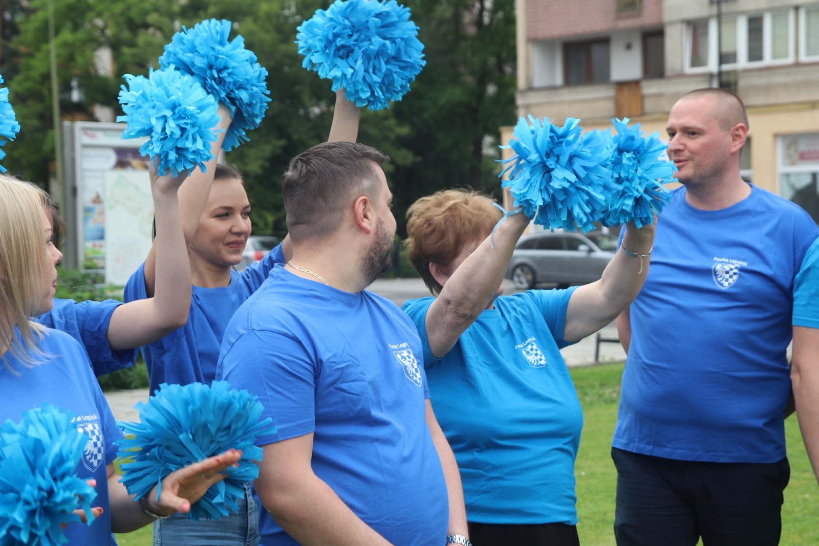 Starostwo Powiatowe przyjęło wyzwanie i pompowało dla Wojtusia