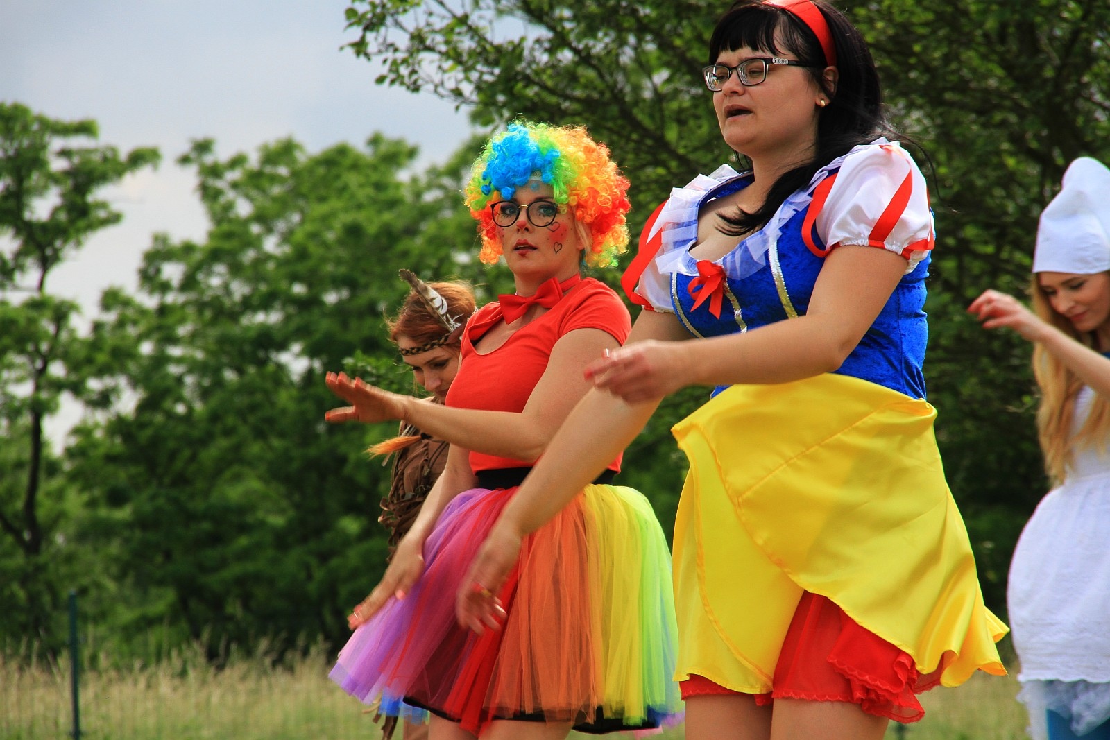 Bajkowa Parada na Dzień Dziecka w Lubieniu i Ogonowicach