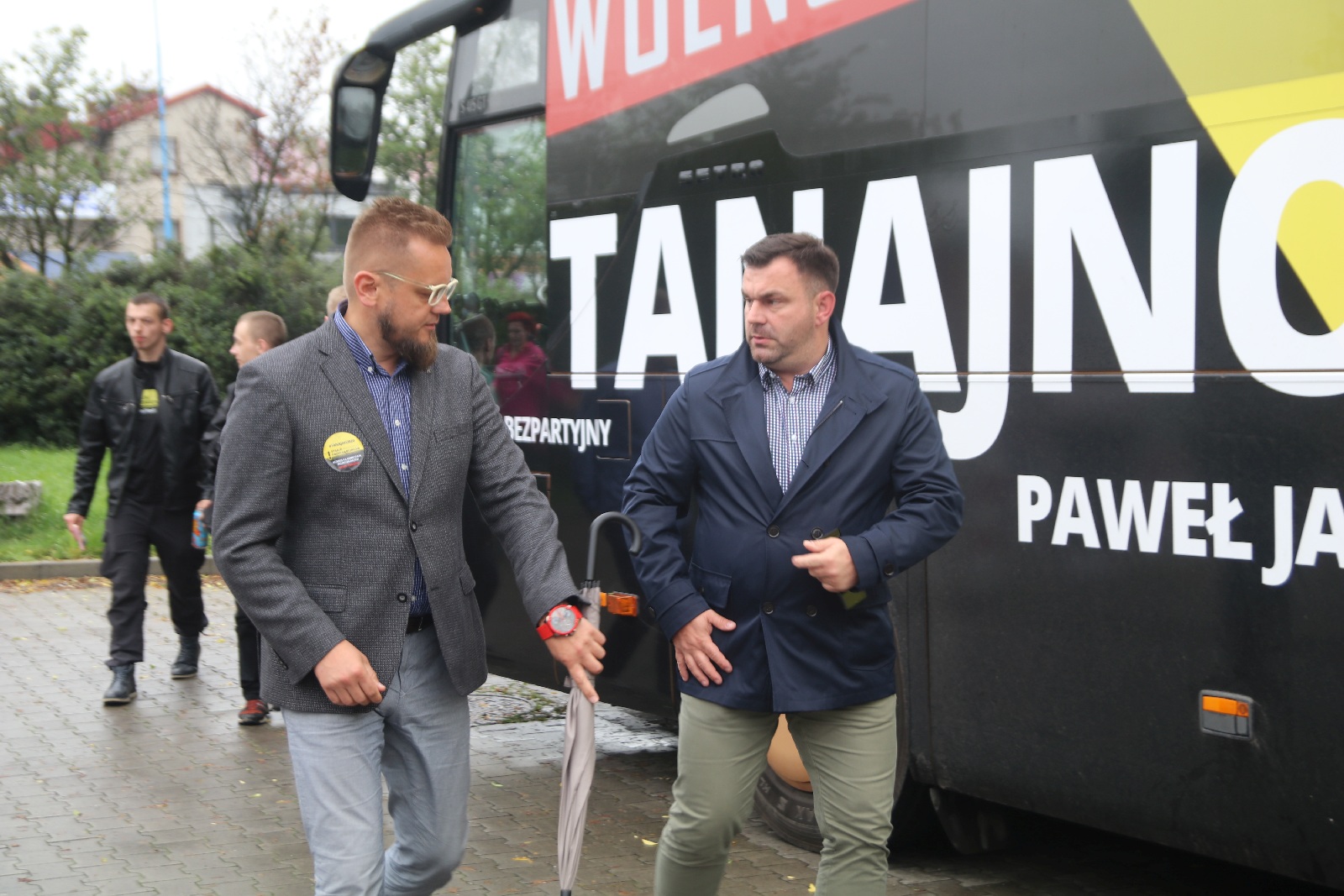 Paweł Tanajno zjadł obiad poszedł na targowisko i odjechał