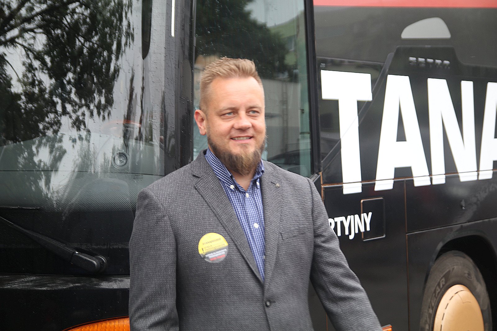 Paweł Tanajno zjadł obiad poszedł na targowisko i odjechał