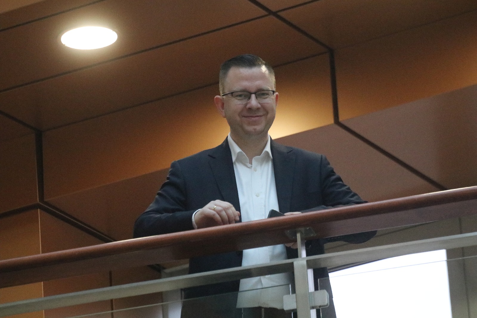 Premier Mateusz Morawiecki z krótką wizytą w Legnicy