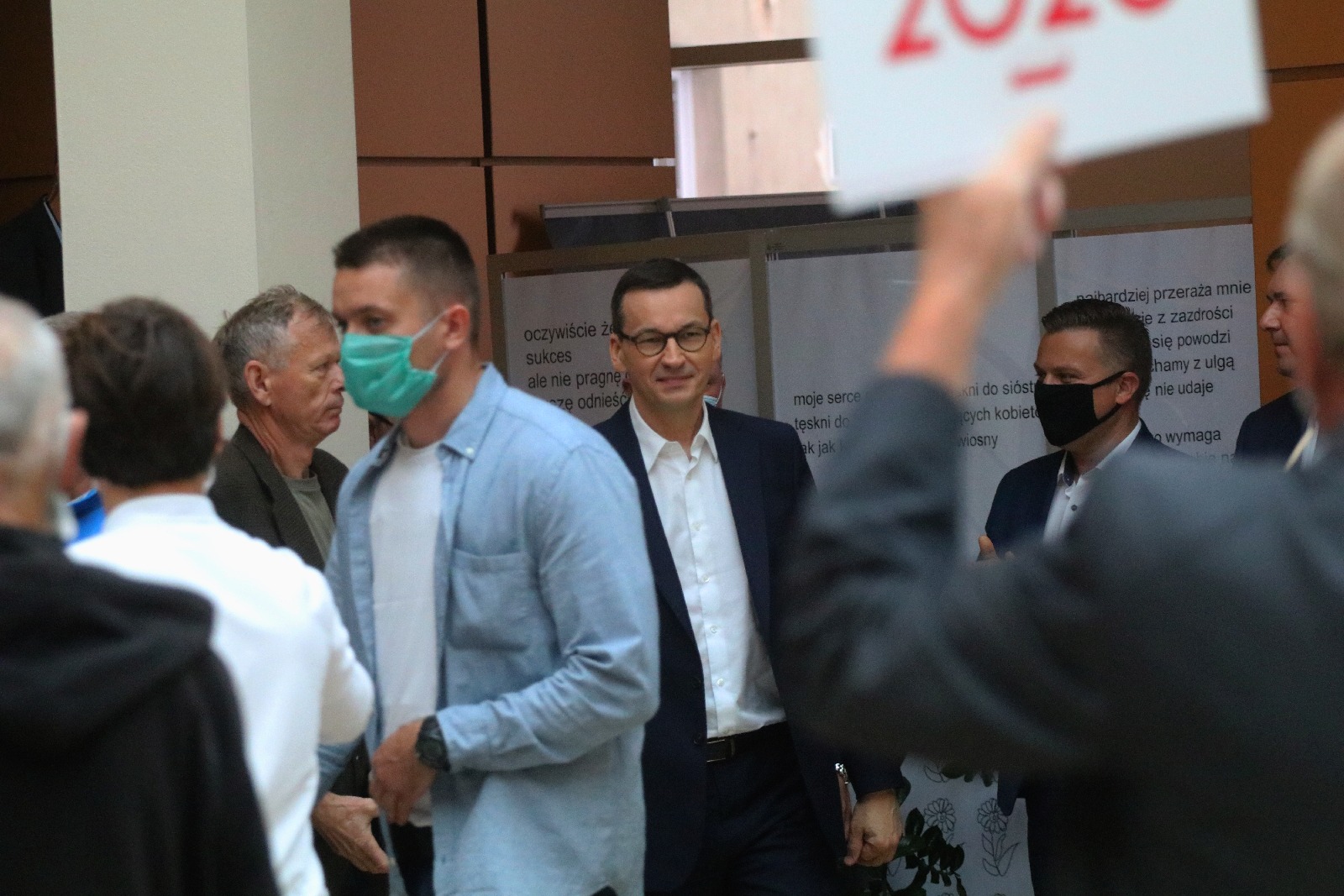 Premier Mateusz Morawiecki z krótką wizytą w Legnicy