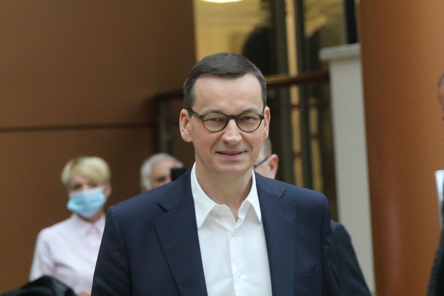 Premier Mateusz Morawiecki z krótką wizytą w Legnicy