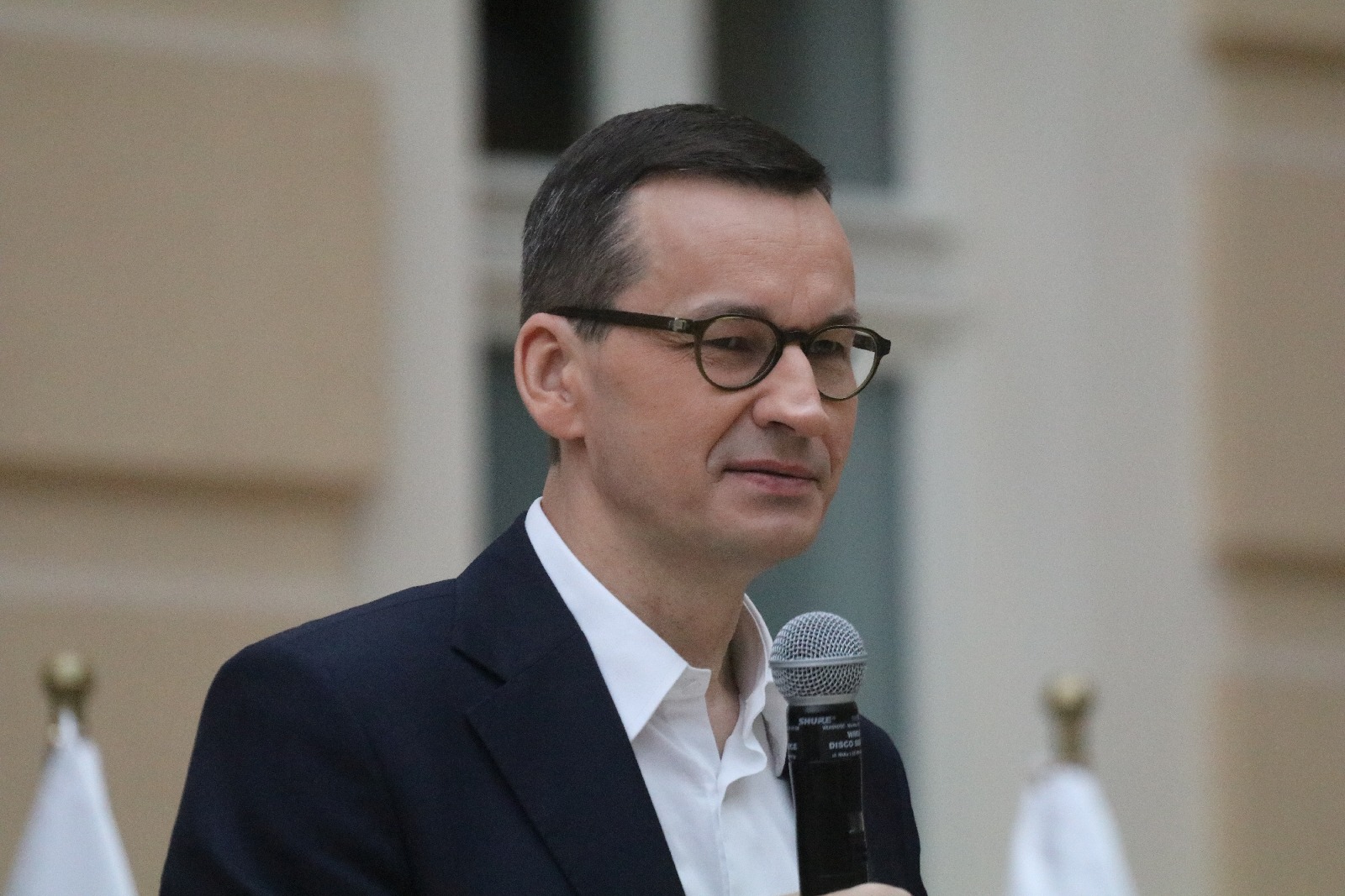 Premier Mateusz Morawiecki z krótką wizytą w Legnicy