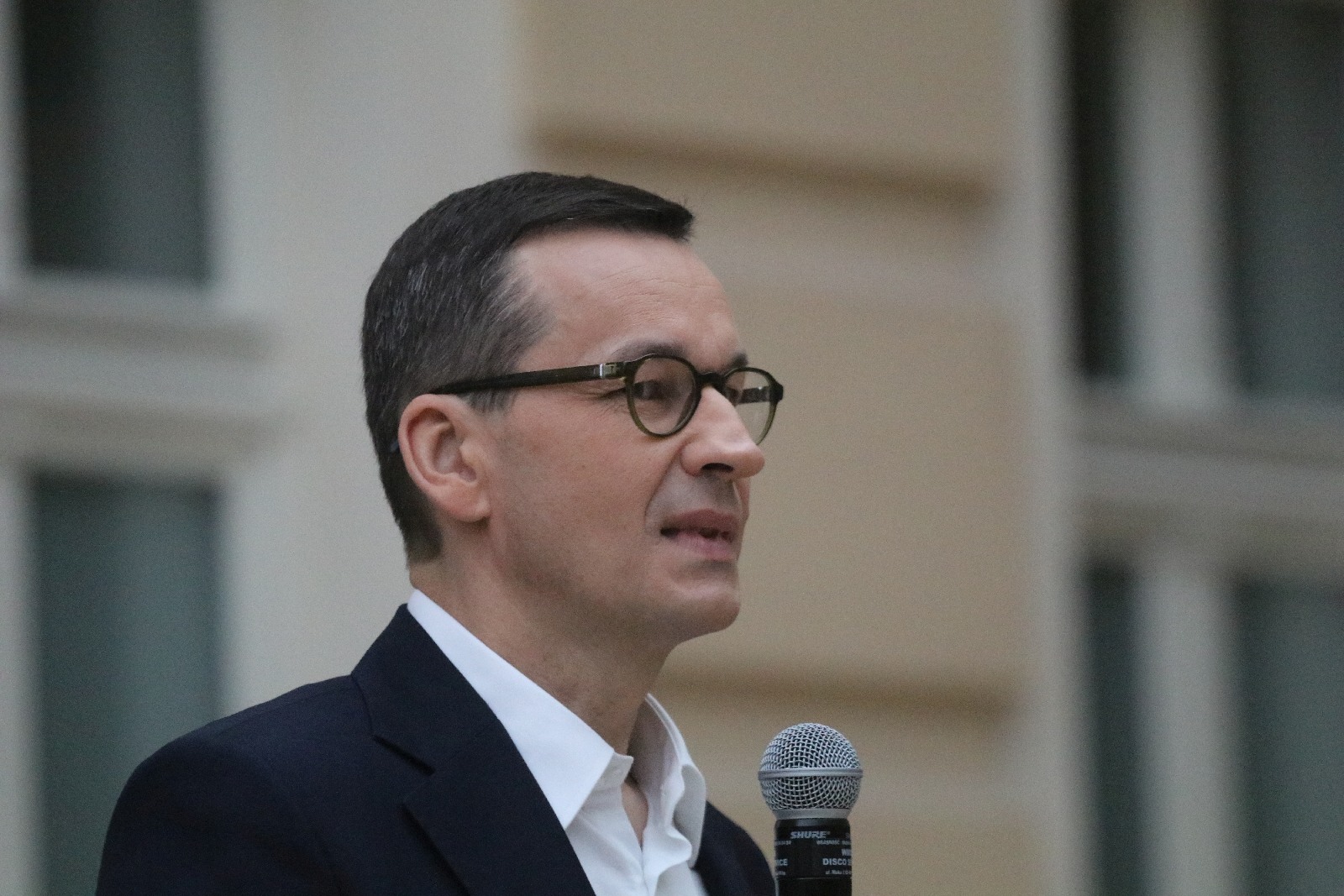 Premier Mateusz Morawiecki z krótką wizytą w Legnicy