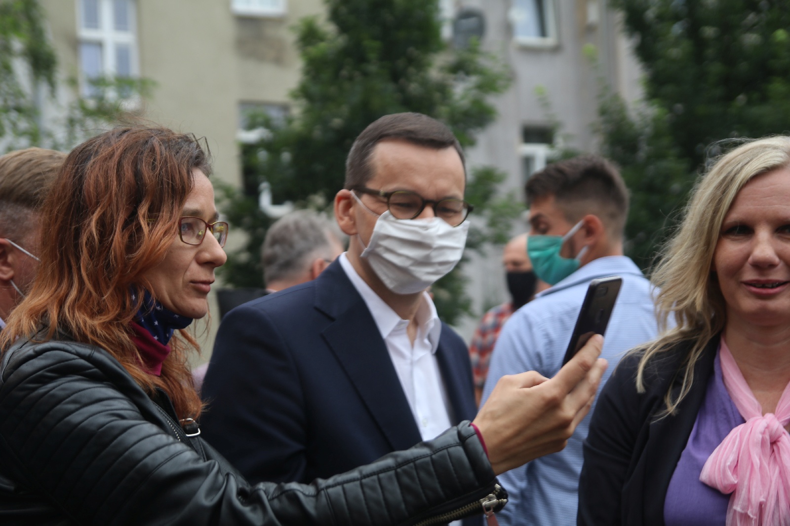 Premier Mateusz Morawiecki z krótką wizytą w Legnicy