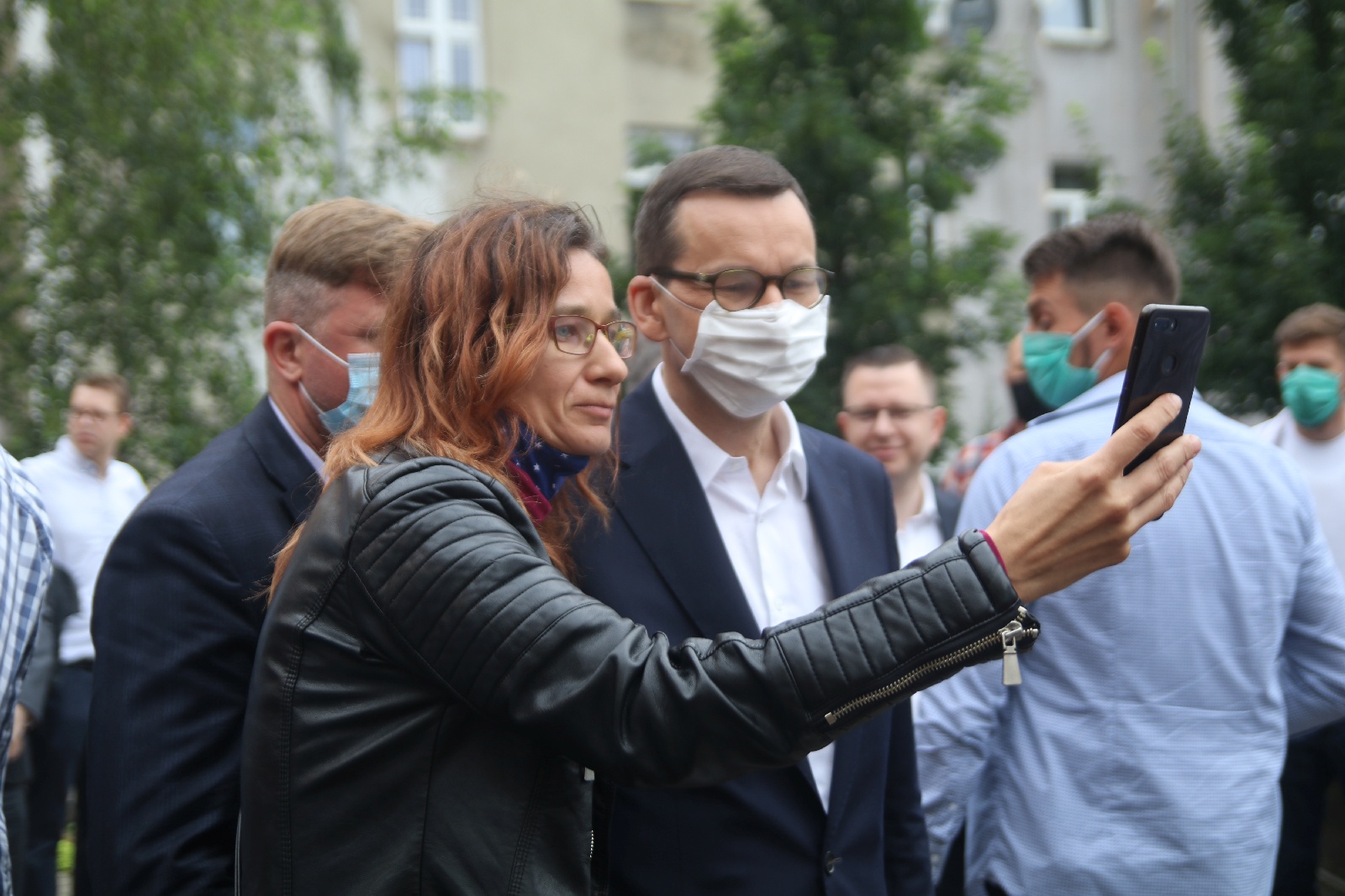 Premier Mateusz Morawiecki z krótką wizytą w Legnicy