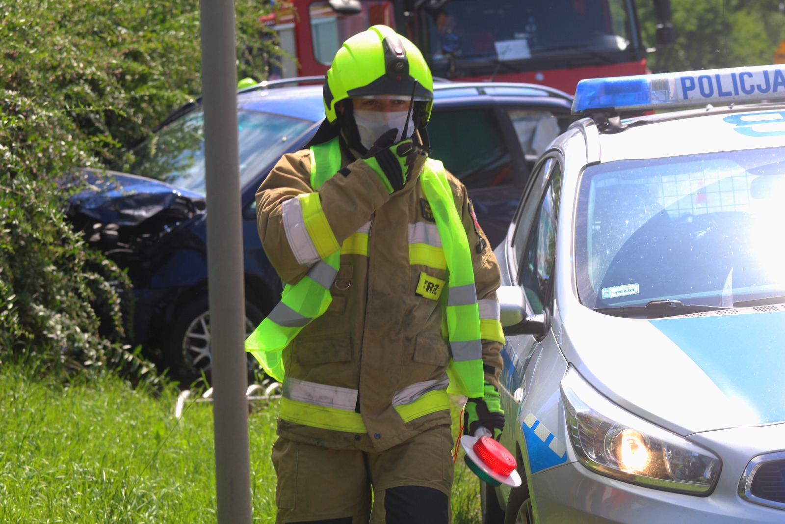 Wypadek w Gniewomirowicach. Nikt nie pojechał do szpitala