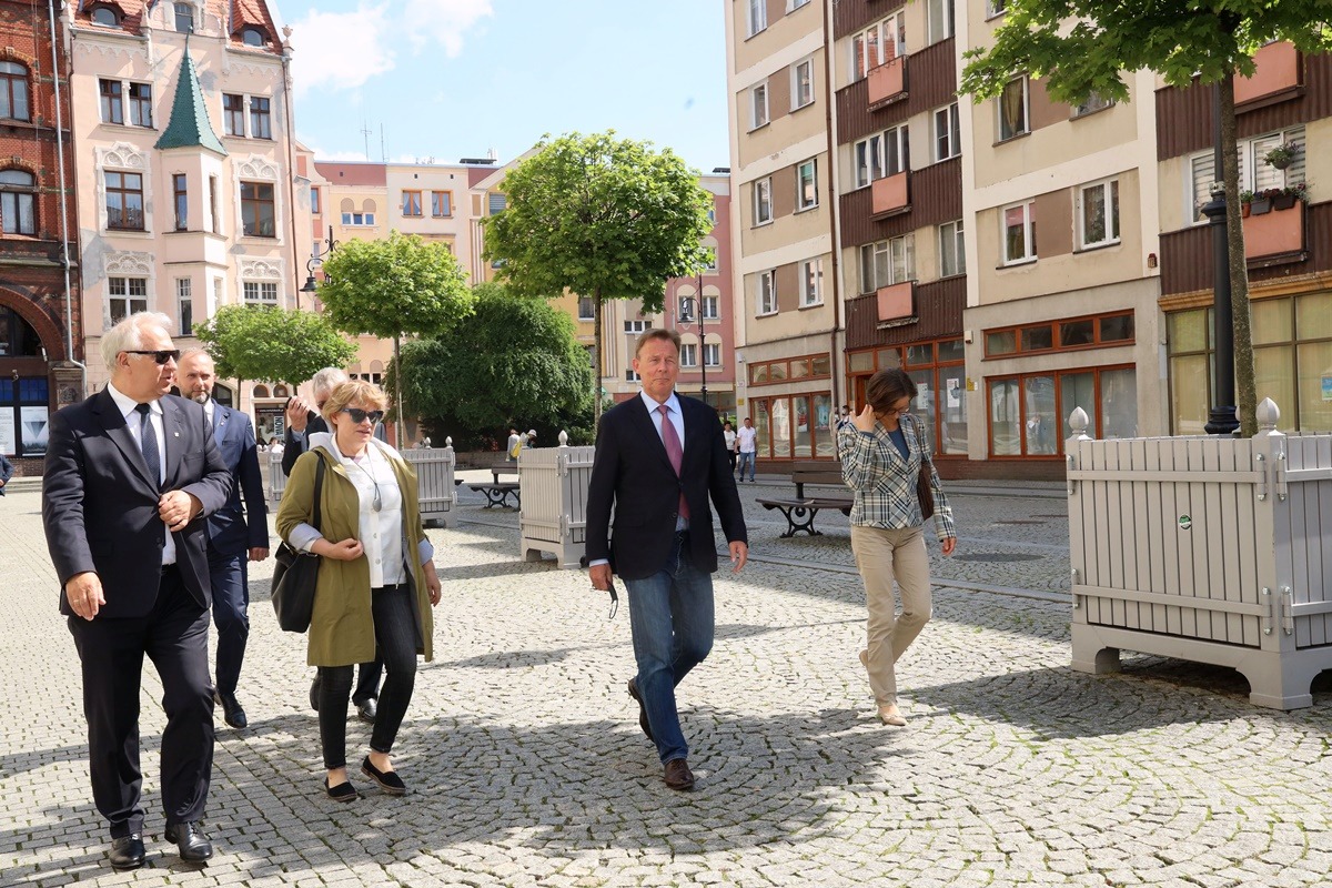 Niemieccy goście u prezydenta Legnicy Tadeusza Krzakowskiego