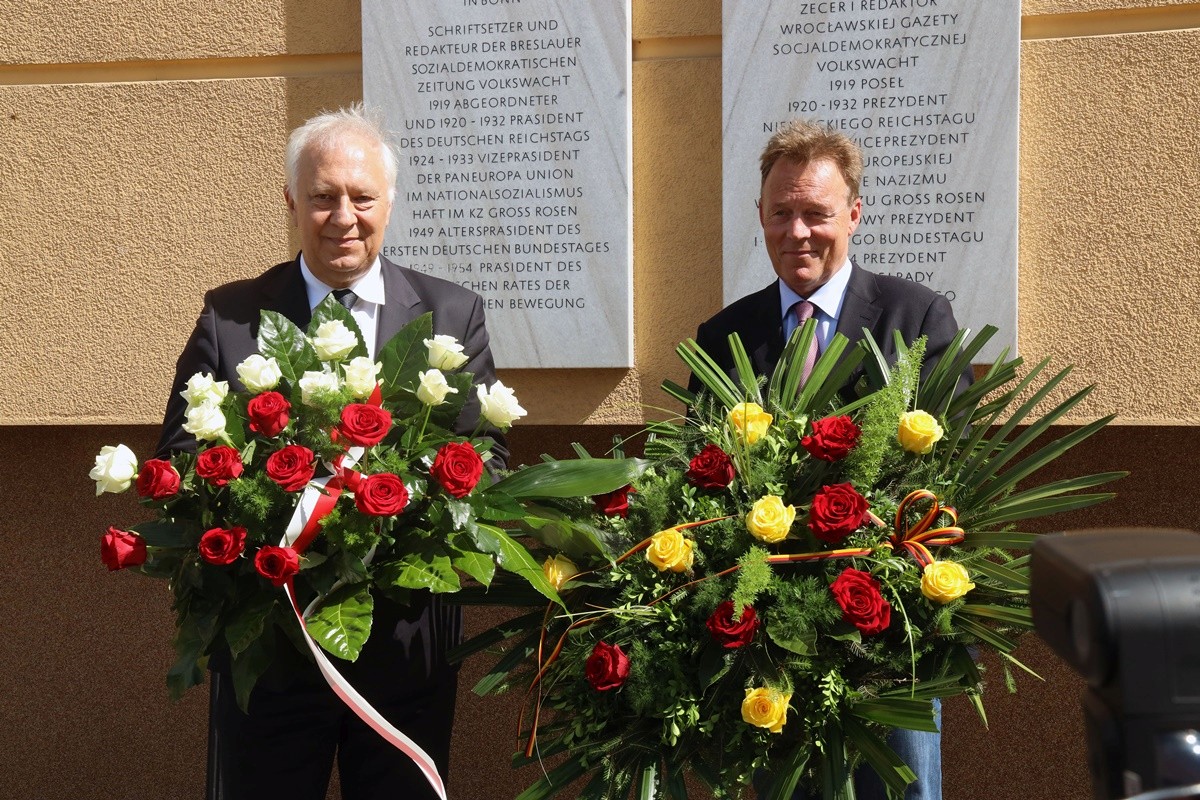 Niemieccy goście u prezydenta Legnicy Tadeusza Krzakowskiego