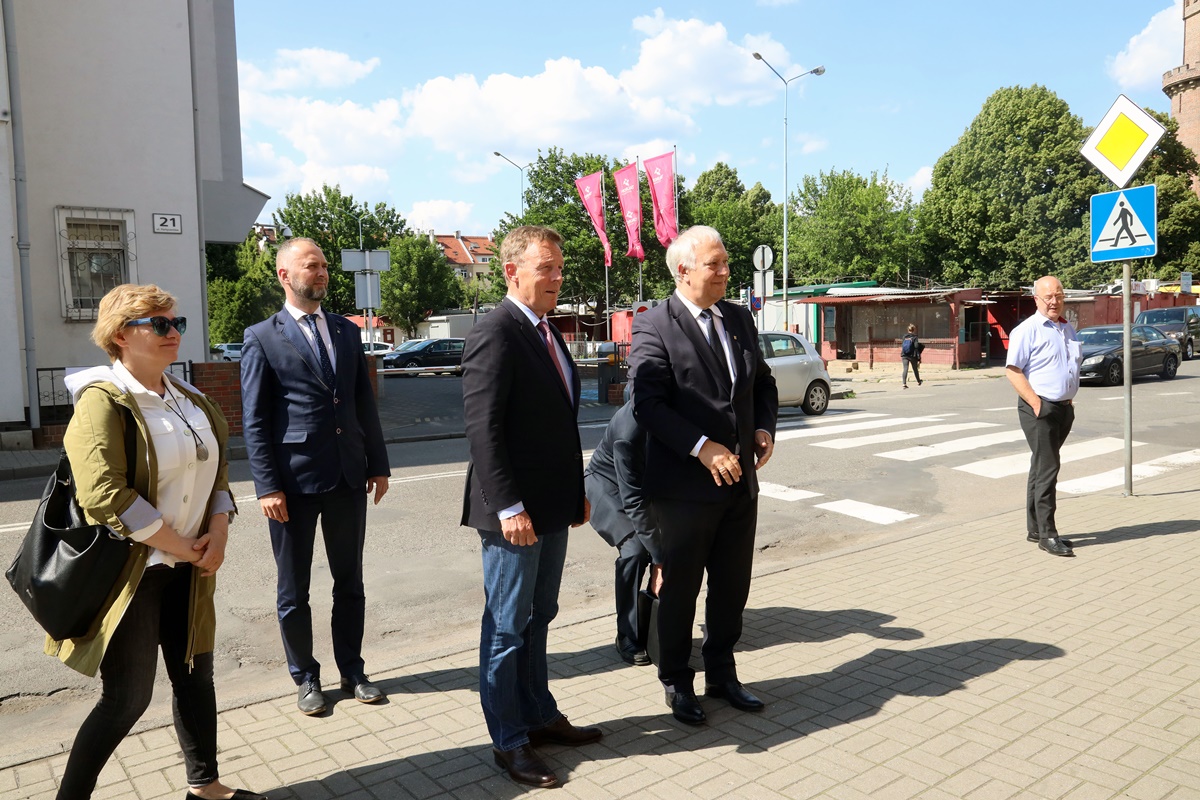 Niemieccy goście u prezydenta Legnicy Tadeusza Krzakowskiego