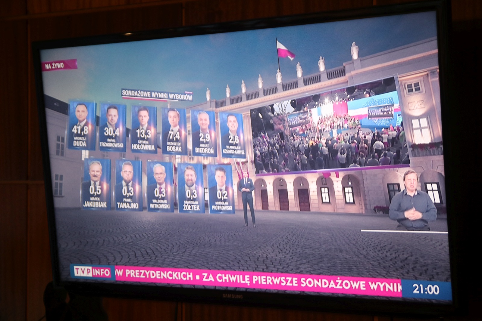 Sztab wyborczy Prawa i Sprawiedliwości w Legnicy
