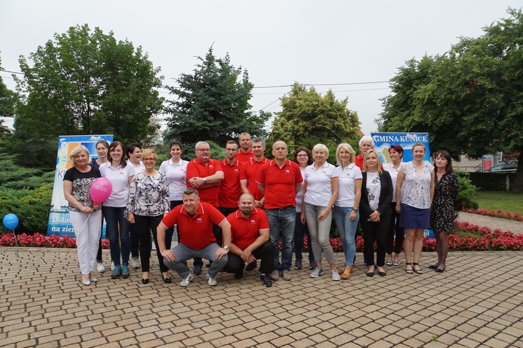#GaszynChallenge pracowników urzędu gminy w Kunicach