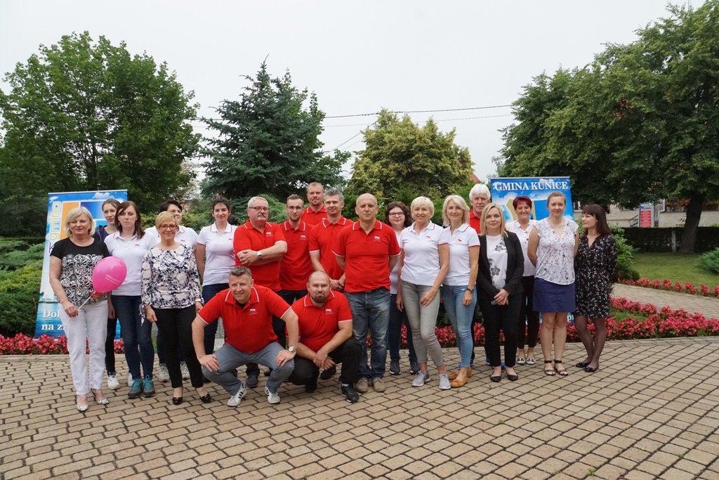 #GaszynChallenge pracowników urzędu gminy w Kunicach