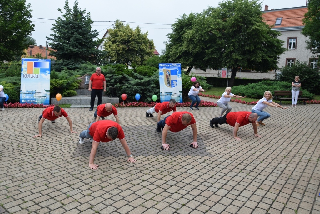 #GaszynChallenge pracowników urzędu gminy w Kunicach