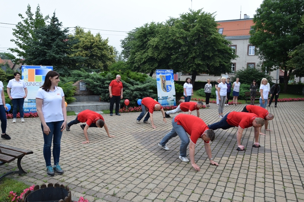 #GaszynChallenge pracowników urzędu gminy w Kunicach