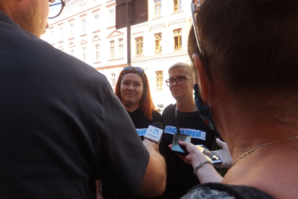 #jedzieszmysl. Wstrząsający apel matek przed legnickim sądem