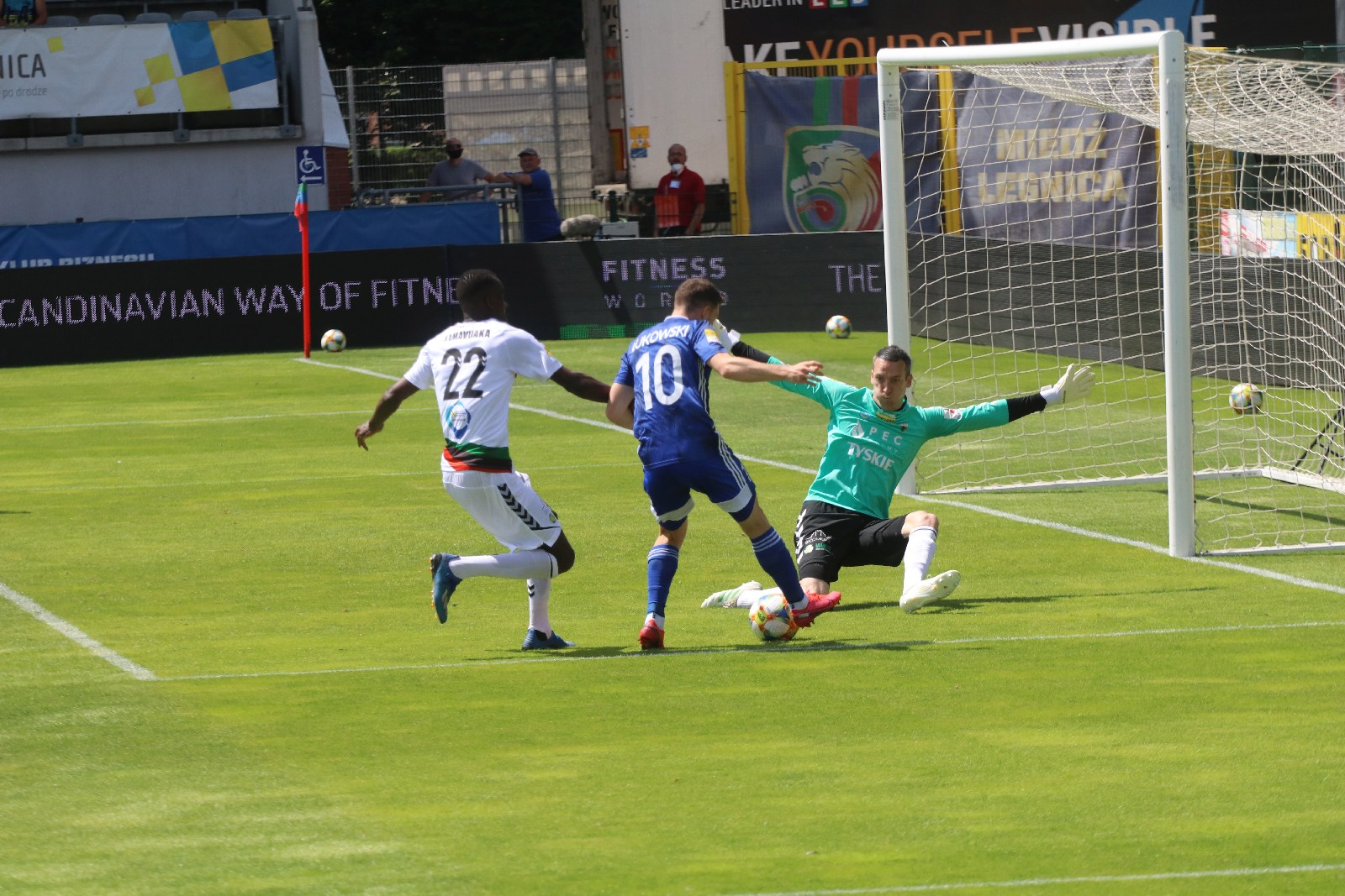 Miedź Legnica zremisowała z GKS-em Tychy 2:2