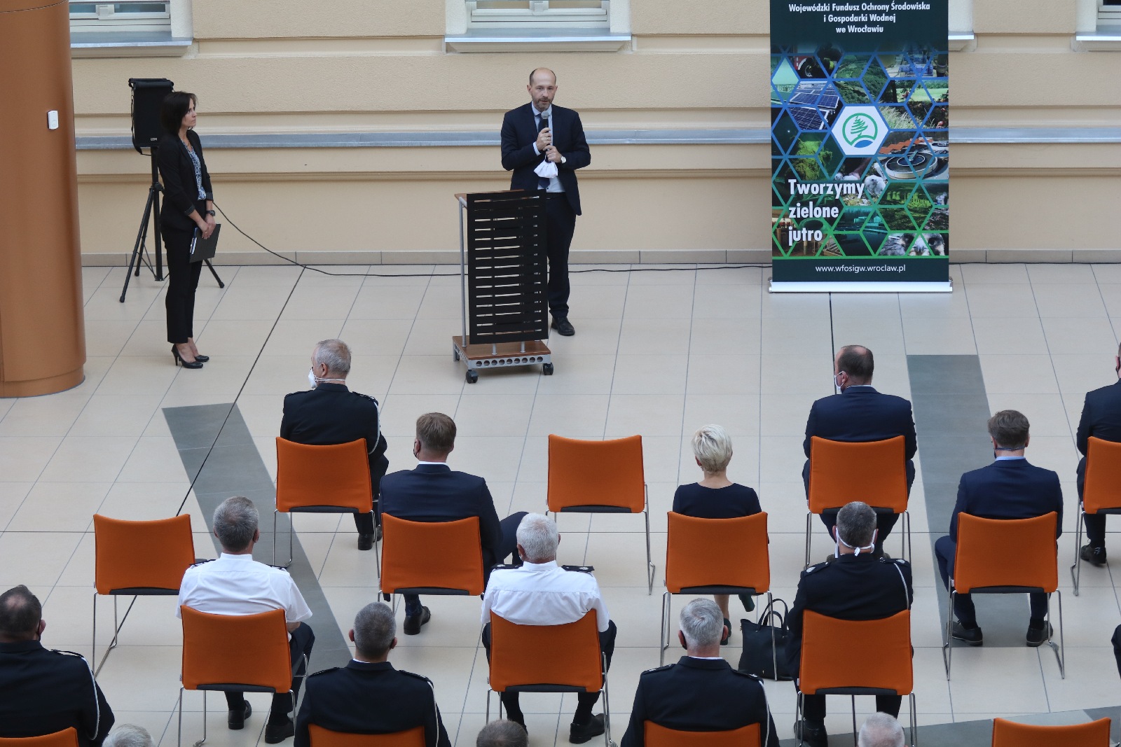 Wręczenie promes dla Ochotniczych Straży Pożarnych