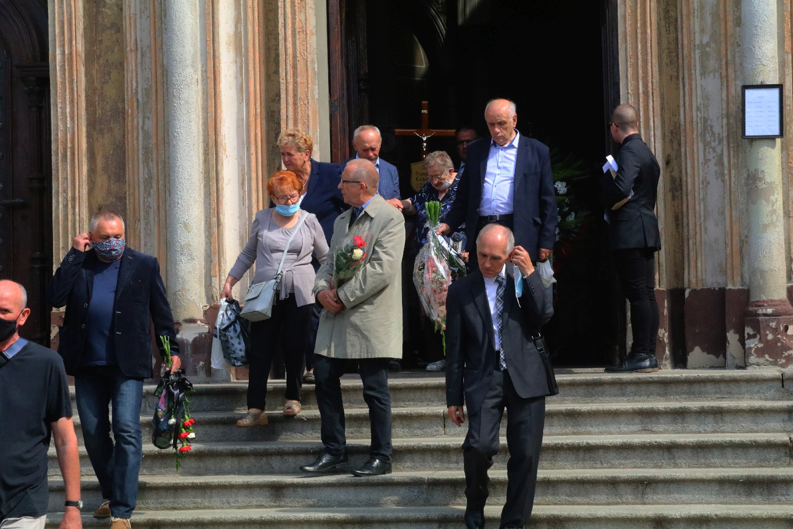 Kilkadziesiąt osób wzięło udział w pogrzebie Zygmunta Urbana