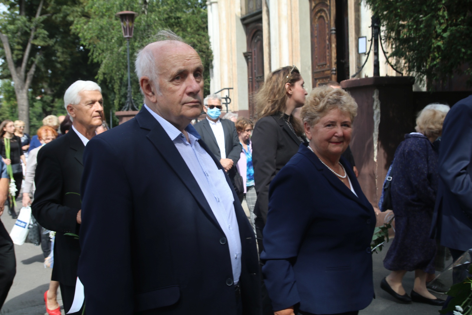 Kilkadziesiąt osób wzięło udział w pogrzebie Zygmunta Urbana