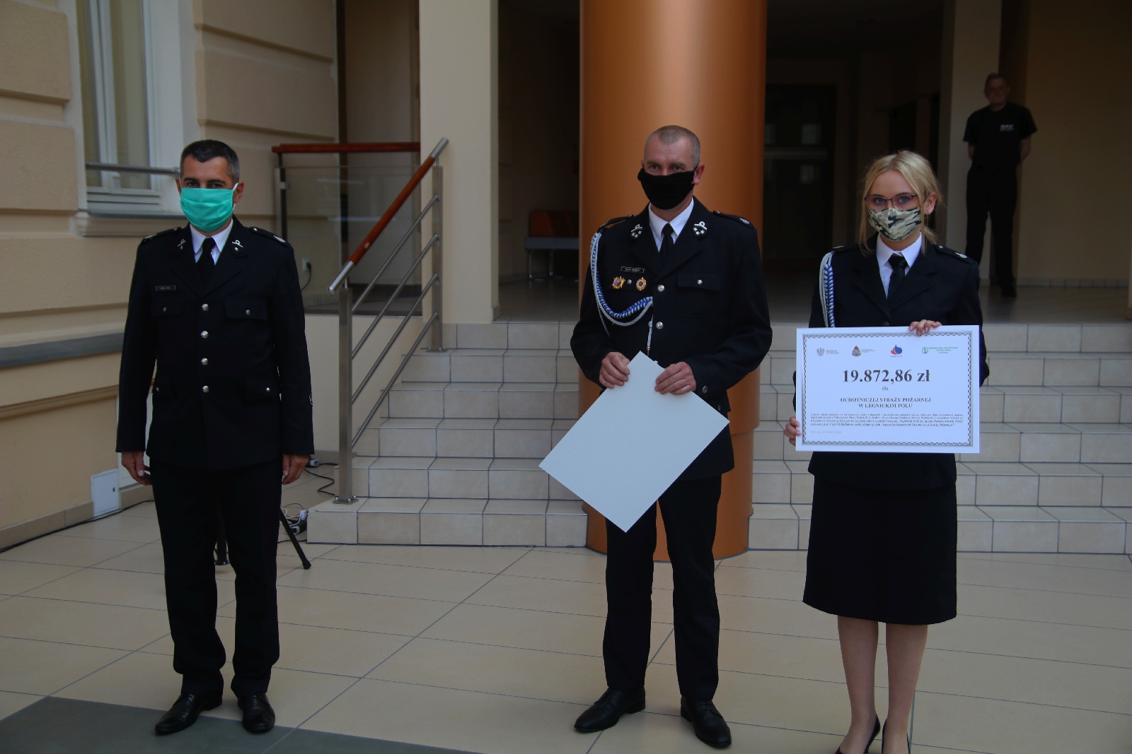 Wręczenie promes dla Ochotniczych Straży Pożarnych