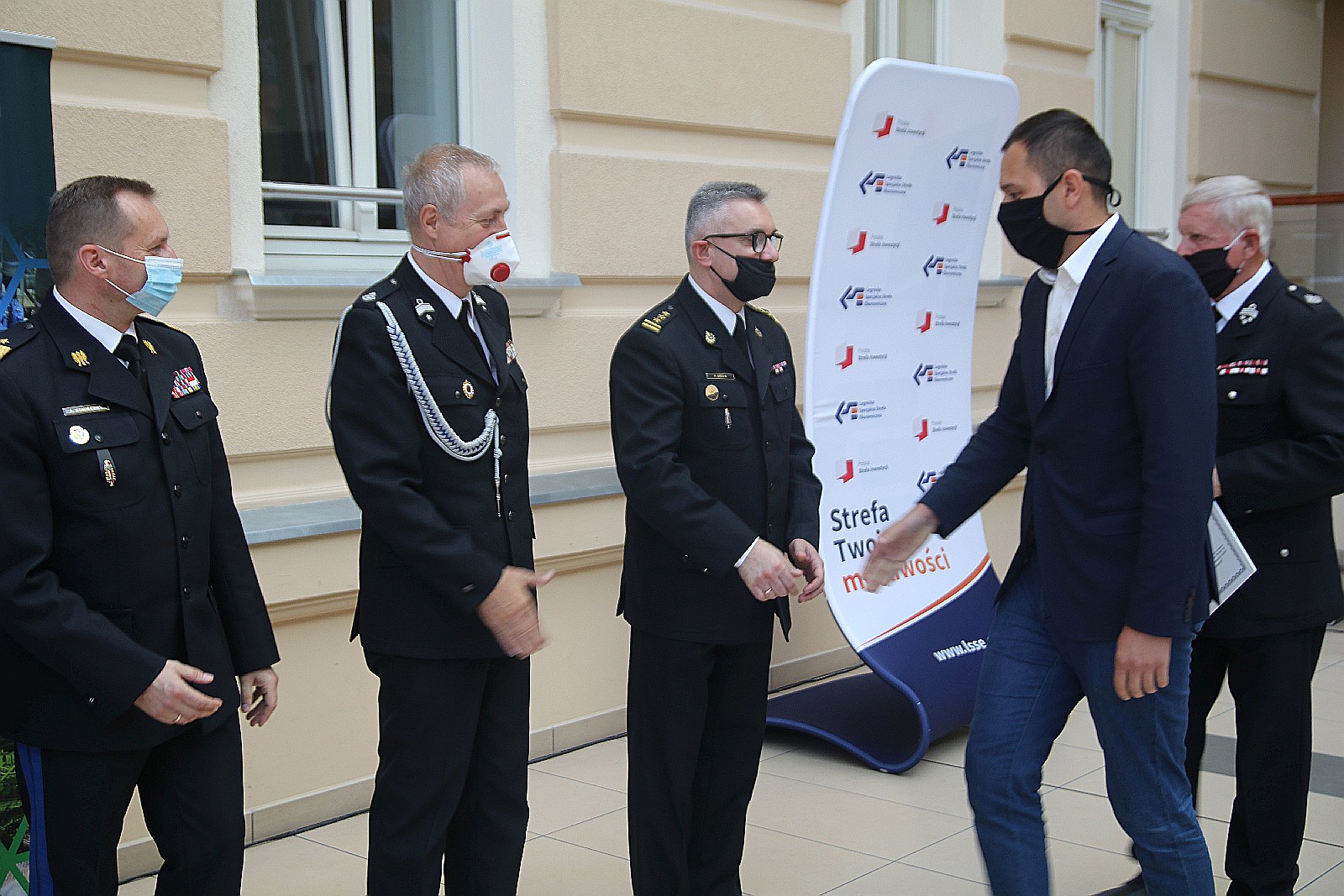 Wręczenie promes dla Ochotniczych Straży Pożarnych