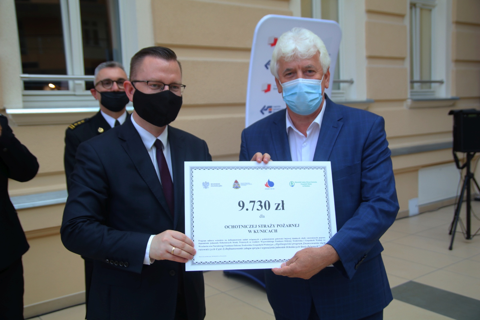 Wręczenie promes dla Ochotniczych Straży Pożarnych