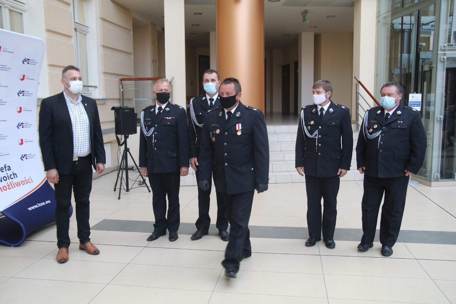 Wręczenie promes dla Ochotniczych Straży Pożarnych