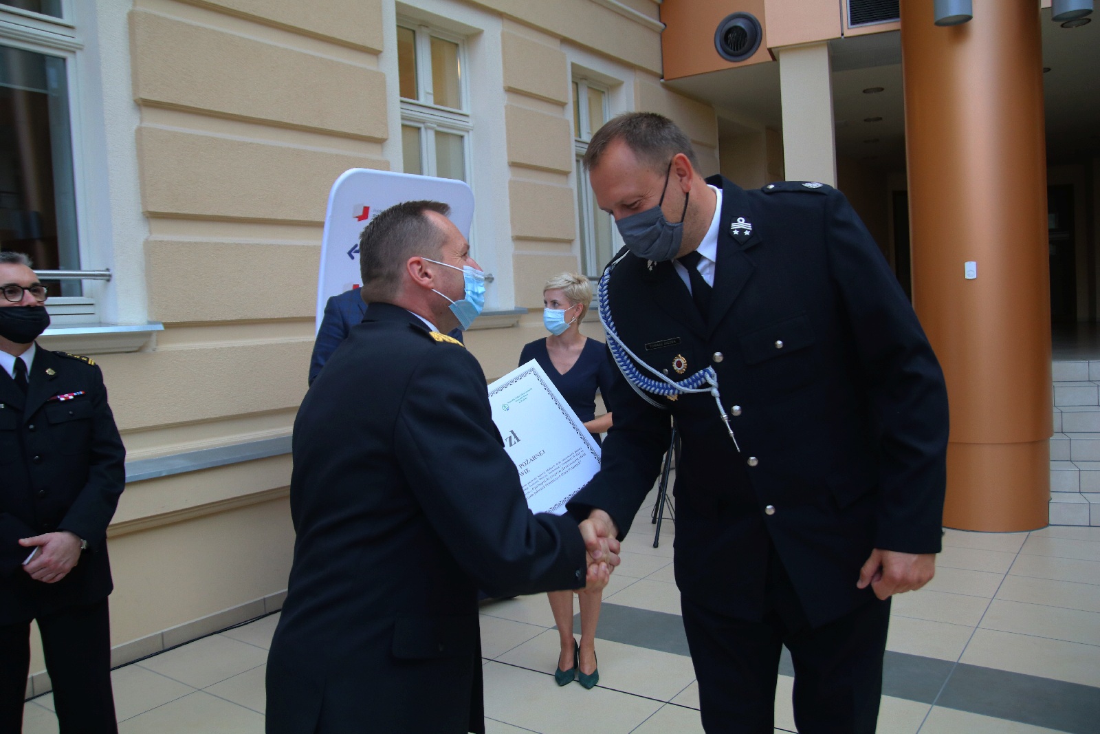 Wręczenie promes dla Ochotniczych Straży Pożarnych