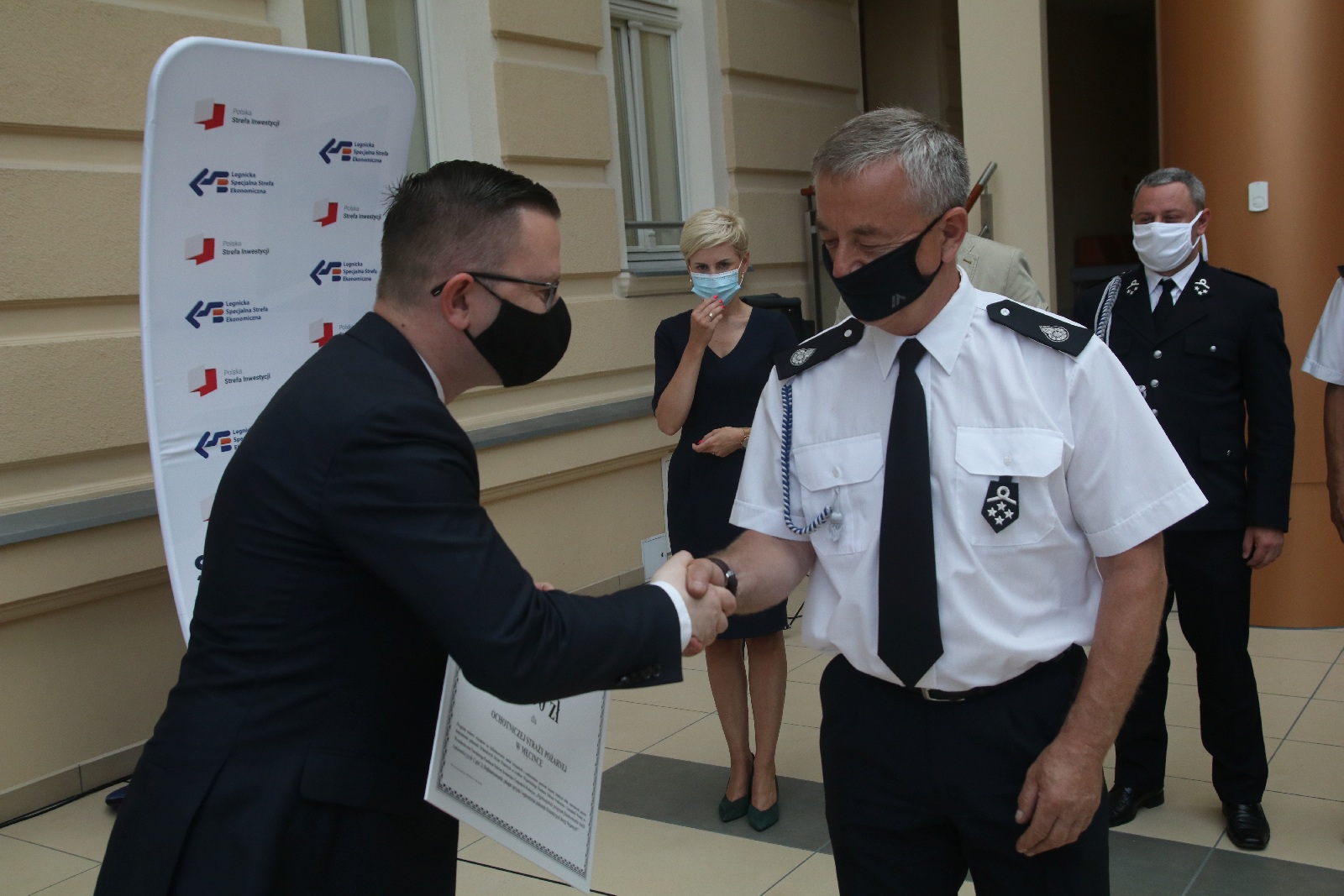 Wręczenie promes dla Ochotniczych Straży Pożarnych