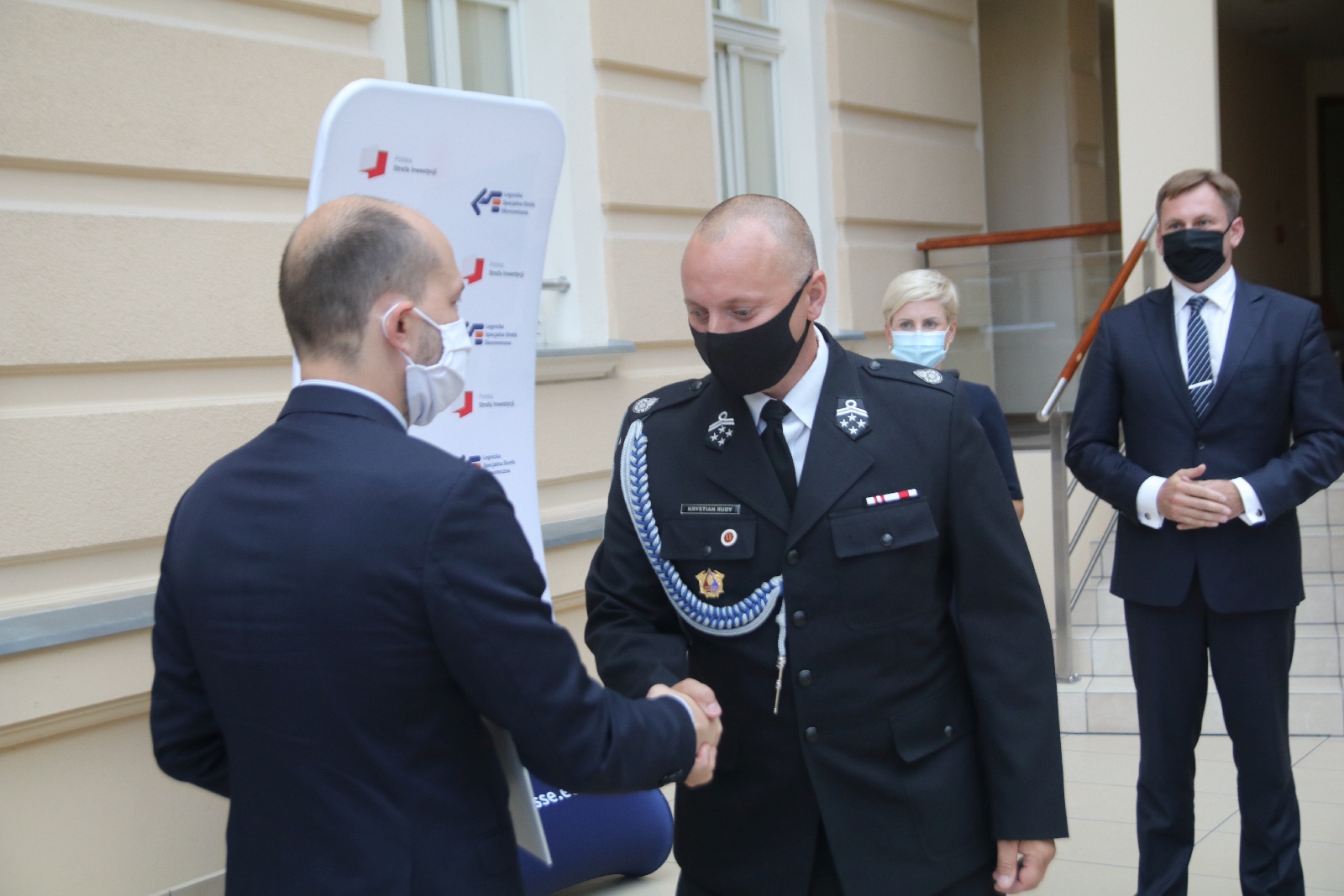 Wręczenie promes dla Ochotniczych Straży Pożarnych