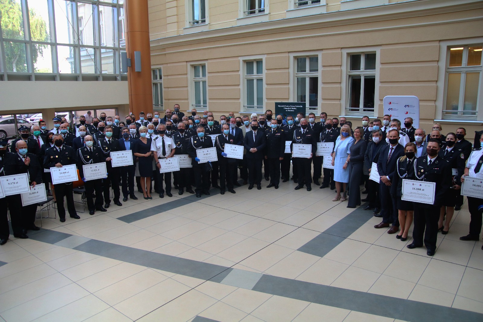 Wręczenie promes dla Ochotniczych Straży Pożarnych