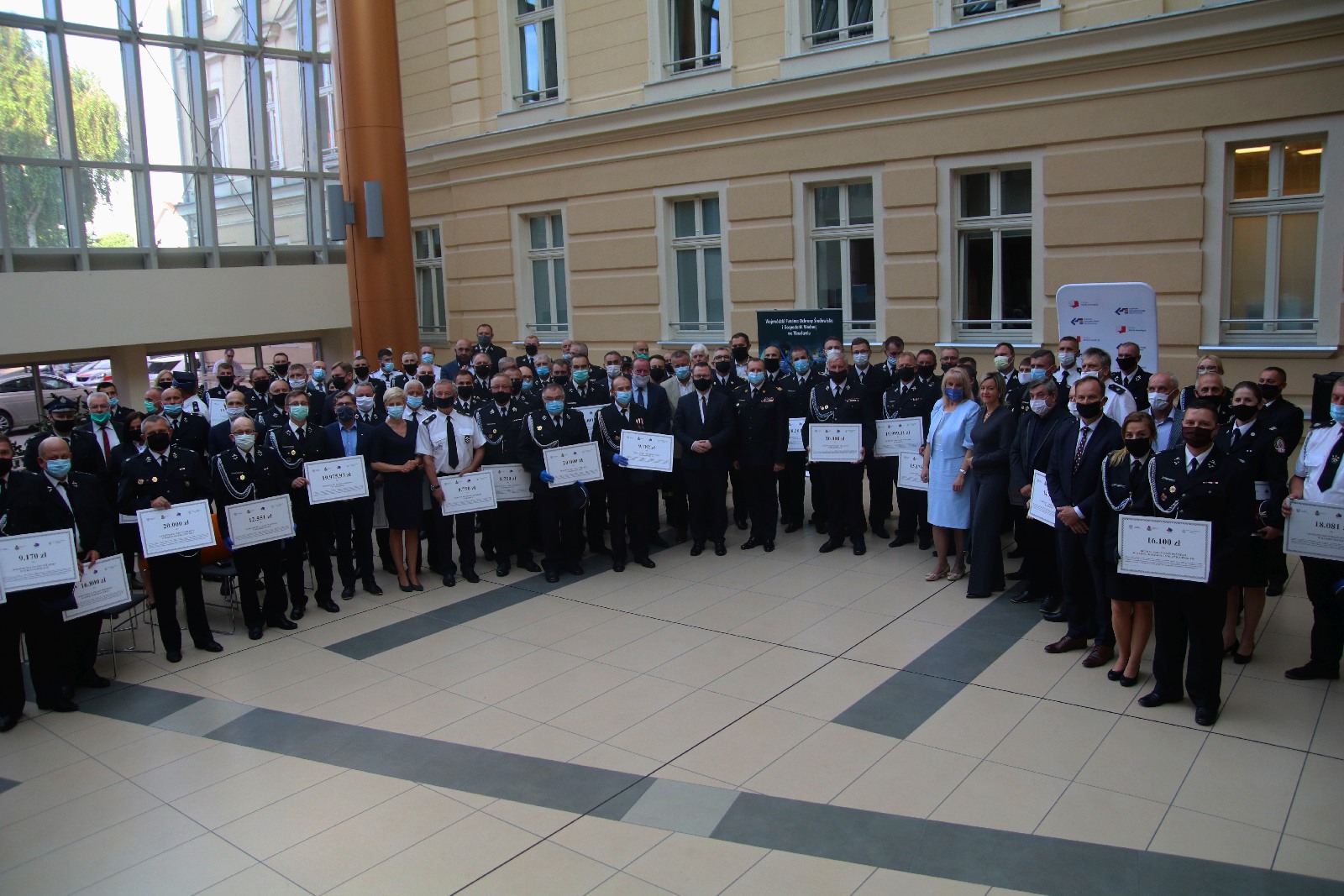 Wręczenie promes dla Ochotniczych Straży Pożarnych